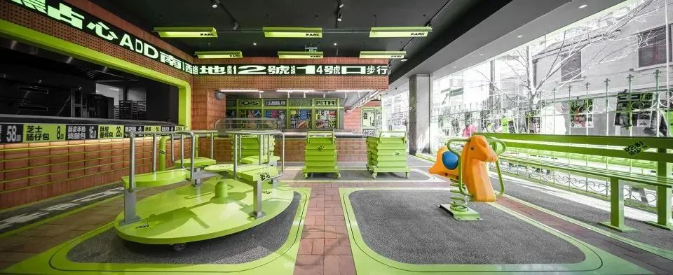 菜单规划广莲申点心公园深圳餐饮空间设计，将公园搬进了店内